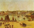 der innere Hafen dieppe 1902 Camille Pissarro